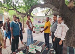 Raigarh News: खेत बचाओ अभियान के तहत गोढ़ी में कृषक चर्चा आयोजित, हरी खाद, बीजीए खाद एवं जैविक खेती को बढ़ावा देने किसानों को किया गया जागरूक