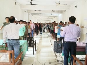 Raigarh: नशा मुक्त भारत अभियान को मिला जनसहभागिता का संबल, जिला जेल में बंदियों ने ली नशामुक्त जीवन की शपथ, गीत-संगीत के माध्यम से दिया जागरूकता का संदेश