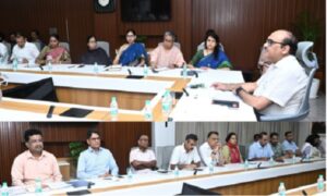 मुख्य सचिव ने विभागीय योजनाओं की प्रगति की समीक्षा की, विभागीय सचिवों की ली उच्च स्तरीय बैठक
