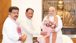 बस्तर में विकास और जनविश्वास का मजबूत हो रहा है आधार: केंद्रीय गृहमंत्री अमित शाह से मिले मुख्यमंत्री विष्णुदेव साय