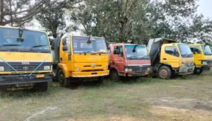 कोयला और रेत के अवैध परिवहन पर खनिज विभाग का शिकंजा, 8 वाहन जप्त, कई प्रकरण दर्ज