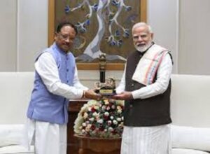 प्रधानमंत्री नरेन्द्र मोदी के नेतृत्व के 12 वर्ष पूर्ण होने पर मुख्यमंत्री विष्णु देव साय ने दी बधाई और शुभकामनाएं