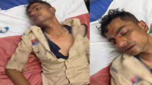 डायल-112 के आरक्षक पर देर रात जानलेवा हमला, सिर और आंख में आई गंभीर चोट, आरोपी गिरफ्तार