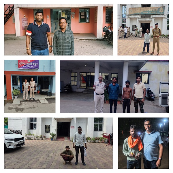 Raigarh News: “ऑपरेशन क्लीन हंट” में रायगढ़ पुलिस की बड़ी सफलता, 6 दिनों में 217 फरार वारंटी गिरफ्तार