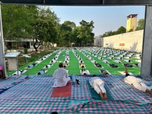 ’छत्तीसगढ़ प्रदेश की 33 जेलों में हज़ारों कैदियों द्वारा हर्षाेल्लास से अंतर्राष्ट्रीय योग दिवस मनाया गया’