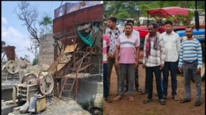 सारंगढ़-बिलाईगढ़ में खनिज माफियाओं पर बड़ा प्रहार, कलेक्टर के निर्देश पर 8 क्रेशर और 1 माइंस सील, 10 गाड़ियां जब्त