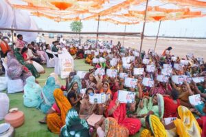 1 जुलाई से लागू होगी वीबी जी राम जी योजना, ग्रामीण क्षेत्रों में उत्साह का माहौल, ग्राम सभाओं के माध्यम से दी जा रही योजना की जानकारी, मानव श्रृंखला बनाकर ग्रामीणों ने दिया जनजागरूकता का संदेश