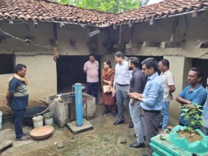 Raigarh:  प्रधानमंत्री आवास एवं जल जीवन मिशन के कार्यों का जिला पंचायत सीईओ ने किया स्थलीय निरीक्षण