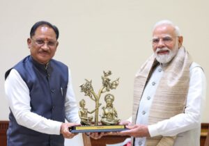 प्रधानमंत्री नरेंद्र मोदी से मुख्यमंत्री विष्णु देव साय ने की भेंट, छत्तीसगढ़ के विकास और ‘बस्तर विजन’ पर हुई विस्तृत चर्चा
