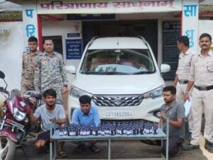 Sarangarh News: कोरेक्स तस्करी का किया पर्दाफाश, 3 आरोपी गिरफ्तार, 5.73 लाख की संपत्ति जब्त