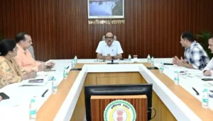 जल जीवन मिशन 2.0 छत्तीसगढ़ में ग्रामीण पेयजल योजनाओं के संचालन और रखरखाव नीति पर उच्च स्तरीय बैठक संपन्न