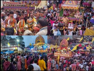 Raigarh: हरि बोलो जयकारे के साथ निकली महाप्रभु की भव्य रथ यात्रा, श्रद्धा से हुई महाप्रभु जगन्नाथ जी की पहंडी पूजा, देखिए तस्वीरें….