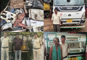 Raigarh News: ऑपरेशन प्रहार : पूंजीपथरा पुलिस और जूटमिल की अवैध कबाड़ पर ताबड़तोड़ तीन कार्रवाई