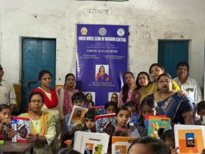Raigarh: इनर व्हील क्लब ऑफ रायगढ़ सेंट्रल ने विद्यार्थियों को दिया पानी बचत का संदेश