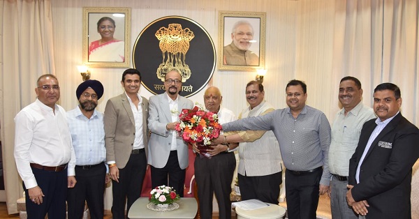 राज्यपाल रमेन डेका से निजी विश्वविद्यालयों के पदाधिकारियों ने की भेंट