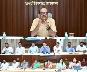 Chhattisgarh: मुख्य सचिव ने सचिवों की ली उच्च स्तरीय बैठक, सभी विभागों के सचिवों की उच्च स्तरीय बैठक ली, विभागों के महत्वपूर्ण कार्यों एवं योजनाओं के क्रियान्वयन की समीक्षा की