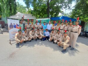 Raigarh: नशा मुक्ति का संदेश लेकर सड़कों पर उतरे एनसीसी कैडेट्स, शपथ के साथ नुक्कड़ नाटक से किया जागरूक, 150 से अधिक कैडेट्स ने ली नशा मुक्त समाज बनाने की शपथ