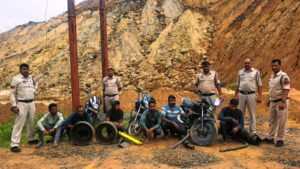 Raigarh News: SECL धरमखदान में ट्रांसफार्मर पार्ट्स व केबल चोरी का 24 घंटे में खुलासा, 6 आरोपी गिरफ्तार, 3 लाख का मशरूका बरामद