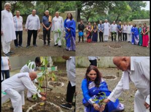 Raigarh: आज अंतरंग सस्था द्वारा साधुराम विद्यामंदिर में पौधारोपण किया