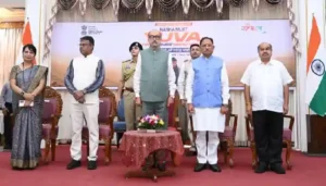 राज्यपाल रमेन डेका और मुख्यमंत्री विष्णु देव साय की उपस्थिति में लोक भवन से ‘नशा मुक्त युवा विकसित भारत संकल्प अभियान’ का शुभारंभ