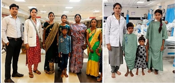 समय पर पहचान, उचित रेफरल और विशेषज्ञ उपचार से जन्मजात हृदय रोग से पीड़ित बच्चों का सफल उपचार, चिरायु टीम की पहल से तीन बच्चों को मिला नया जीवन
