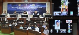 बाढ़ आपदा से निपटने सभी 33 जिलों में मॉक ड्रिल, जमीनी स्तर पर तैयारियों को परखा गया, वीडियो कॉन्फ्रेंसिंग के माध्यम से सभी जिलों ने लिया हिस्सा
