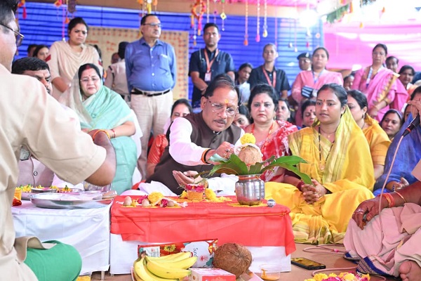 ‘विष्णु भैया’ का घर बना बहनों का मायका, मुख्यमंत्री निवास में उल्लास से मना तीजा-पोरा तिहार