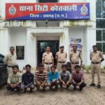 रायगढ़ पुलिस का सख्त रुख: समझाइश के अगले ही दिन 6 बदमाश गिरफ्तार, भेजे गए जेल, पुरानी रंजिश में युवक को रास्ते में घेरकर चाकू-डंडे से हमला