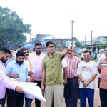 रायगढ़ की बदलेगी तस्वीर: विकास परियोजनाओं का वित्त मंत्री  ओ.पी.चौधरी ने किया मैराथन निरीक्षण