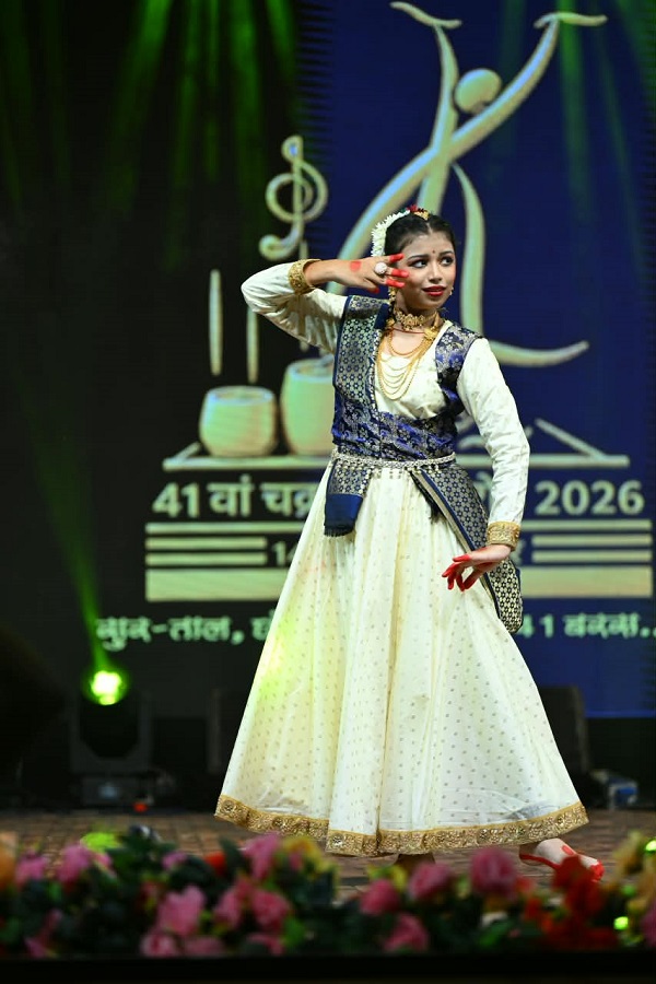 चक्रधर समारोह में अरण्या गोयल ने पेश किया कथक