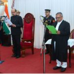 राज्यपाल डेका ने न्यायाधिपति श्री कृष्न राम महापात्र को छत्तीसगढ़ उच्च न्यायालय के मुख्य न्यायाधीश पद की दिलाई शपथ