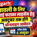 Raigarh: दीपावली के लिए अस्थाई फटाका लाइसेंस हेतु 6 अक्टूबर तक होंगे ऑनलाइन आवेदन