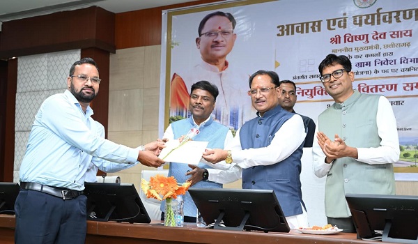भविष्य के छत्तीसगढ़ के शहरों को आकार देने की महत्वपूर्ण जिम्मेदारी अब युवा टाउन प्लानर्स के कंधों पर – मुख्यमंत्री विष्णुदेव साय