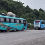 Raigarh: यात्री बसों की जांच में 42 संचालकों पर कार्रवाई, 55 हजार 700 रुपये वसूला गया जुर्माना