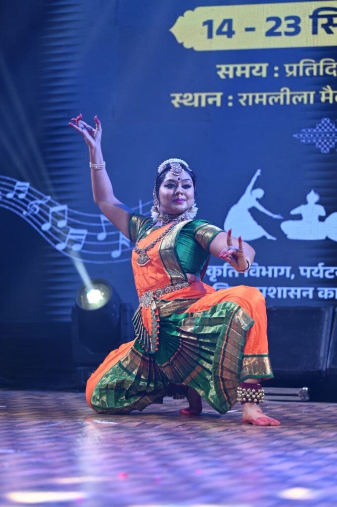 चक्रधर समारोह में शिवरंजनी हरीश की भरतनाट्यम प्रस्तुति