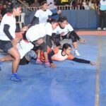 चक्रधर समारोह की कबड्डी प्रतियोगिता में पहुंचे सांसद विजय बघेल, खिलाड़ियों का बढ़ाया उत्साह