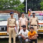  जशपुर पुलिस ने 8 गौवंशों को तस्करों के चंगुल से छुड़ाया, दो आरोपी गिरफ्तार