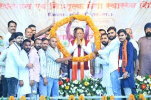 मुख्यमंत्री साय ने 21 विकास कार्यों का किया लोकार्पण एवं शिलान्यास: मदकू में 68.96 करोड़ रुपये के विकास कार्यों की सौगात, ट्रॉमा सेंटर और इको टूरिज्म सेंटर सहित कई बड़ी घोषणाएं