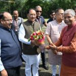 मुख्यमंत्री विष्णुदेव साय का बिलासपुर आगमन पर आत्मीय स्वागत