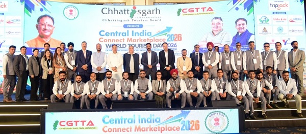 ‘सेंट्रल इंडिया कनेक्ट छत्तीसगढ़ मार्केट प्लेस-2026’ में देश-विदेश के टूर ऑपरेटर्स, ट्रैवल एजेंट्स और हॉस्पिटैलिटी विशेषज्ञों का संगम