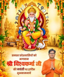 विश्वकर्मा जयंती पर वित्त मंत्री ओपी चौधरी ने दी प्रदेशवासियों को हार्दिक बधाई एवं शुभकामनाएं