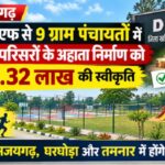 Raigarh: डीएमएफ से 9 ग्राम पंचायतों में खेल-परिसरों के अहाता निर्माण को 46.32 लाख की स्वीकृति, धरमजयगढ़, घरघोड़ा और तमनार में होंगे कार्य