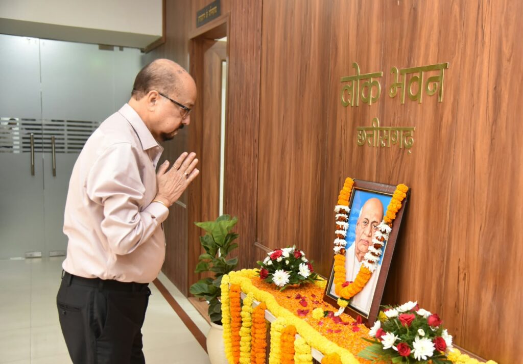 राज्यपाल डेका ने सरदार वल्लभ भाई पटेल की जयंती पर उन्हें किया नमन
