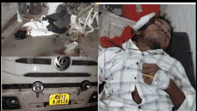 Raigarh News: 2 सड़क हादसों में 3 की मौत, मेला देखने जा रहे बाइक सवार खड़ी ट्रक से भिड़े, बुजुर्ग को बाइक ने मारी टक्कर