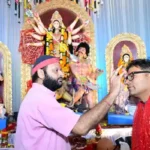 महानवमी पर वित्त मंत्री ओ.पी. चौधरी ने रायगढ़ के विभिन्न दुर्गा पूजा पंडालों में की माँ दुर्गा की पूजा-अर्चना