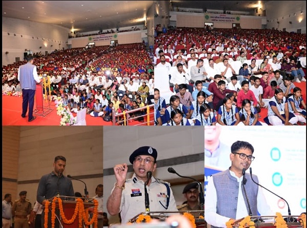 साइबर जागृति अभियान के तहत रायगढ़ पुलिस की रचनात्मक पहल, लघु फिल्म प्रतियोगिता का भव्य समापन एवं सम्मान समारोह सम्पन्न