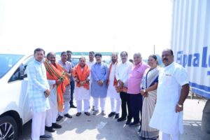 नव नियुक्त प्रदेश संगठन महामंत्री कर्मवीर सिंह के प्रथम जशपुर आगमन पर उमड़ा भाजपा संगठन का उत्साह