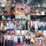 महाराजा अग्रसेन की भव्य शोभायात्रा ने रचा इतिहास, अग्रसेनमय हुआ रायगढ़ चार घोड़ों की बग्गी में विराजे महाराजा
