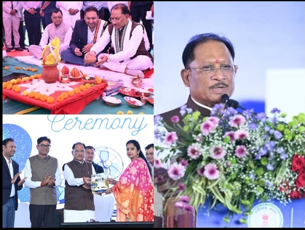 छत्तीसगढ़ में श्रम आधारित उद्योगों को बढ़ावा देकर युवाओं के लिए रोजगार के नए अवसर सृजित कर रही सरकार : मुख्यमंत्री विष्णु देव साय