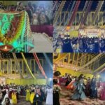 नटवर स्कूल प्रांगण में गरबा उत्सव का भव्य शुभारंभ: 1500 से अधिक मातृशक्तियों ने डांडिया रास से की मां की आराधना